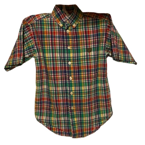 CHAPS BOYS SIZE 8 DRESS SHIRT 100%COTTON🇨🇦 - Picture 5 of 5